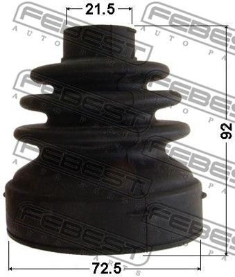 Пыльник ШРУС внутреннего комплект FEBEST 0215C11XT