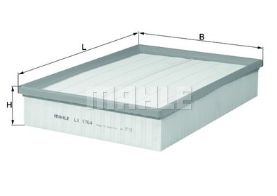 Фильтр воздушный MAHLE LX1764