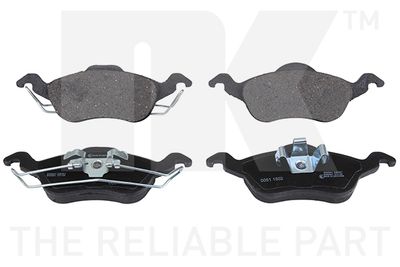 Колодки тормозные дисковые комплект NK 222551