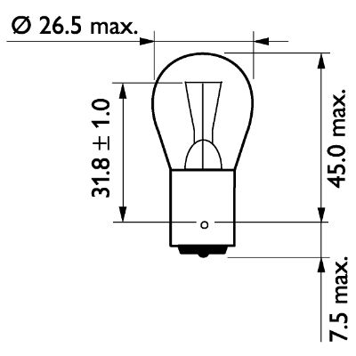 Лампа PHILIPS 13498CP