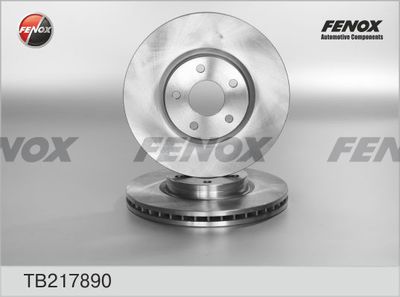 Диск тормозной передний FENOX TB217890