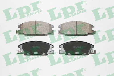 Колодки тормозные передние LPR 05P544