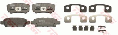 Колодки тормозные дисковые комплект TRW GDB4143