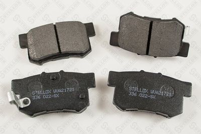 Колодки тормозные дисковые STELLOX 336022SX