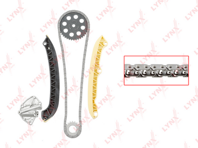 Комплект цепи ГРМ LYNXauto TK0104