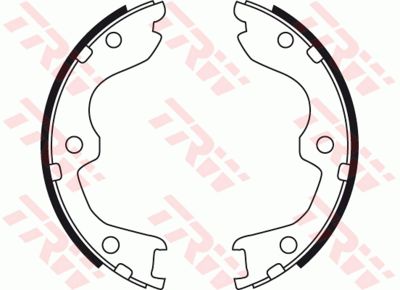 Колодки тормозные барабанные TRW GS8730