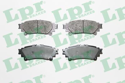 Колодки тормозные дисковые LPR 05P1693