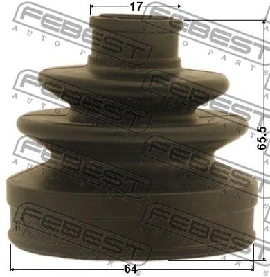 Пыльник ШРУС комплект FEBEST 0217Z50R