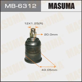 Опора шаровая Masuma MB6312