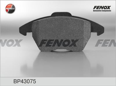 Колодки тормозные передние FENOX BP43075