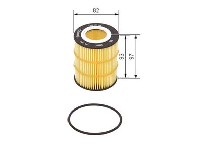Фильтр масляный BOSCH F026407155