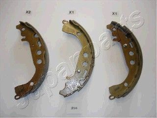 Колодки тормозные барабанные JAPANPARTS GF204AF
