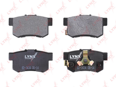 Колодки тормозные задние LYNXauto BD3434