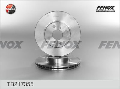 Диск тормозной передний FENOX TB217355