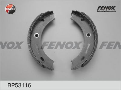 Колодки тормозные барабанные FENOX BP53116
