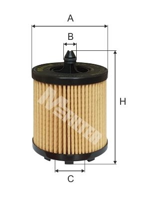 Фильтр масляный M-Filter TE615