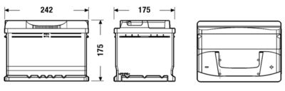 Аккумулятор EXIDE EB602