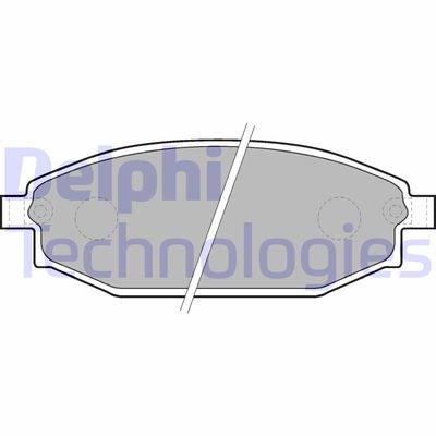 Колодки тормозные передние с датчиком LEX 23518