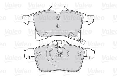 Комплект колодок для дискового тормоза VALEO 301860