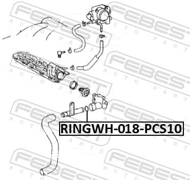 Кольцо уплотнительное TOYOTA 9676135031