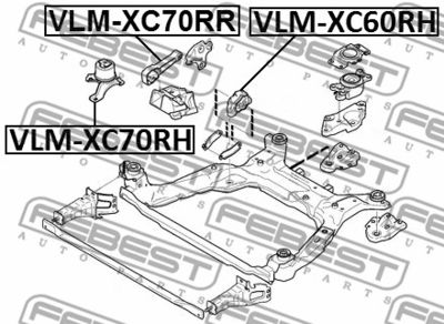 Опора двигателя VOLVO 30671245