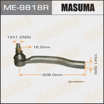 Наконечник рулевой тяги Masuma ME9818R