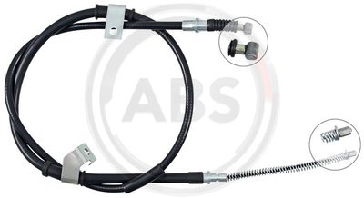 Трос ручного тормоза центральный Hyundai/Kia 597502H000