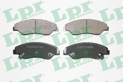 Колодки тормозные передние LPR 05P1053