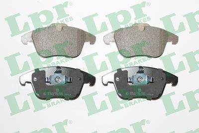 Колодки тормозные дисковые LPR 05P1255