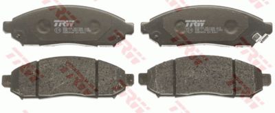 Колодки тормозные дисковые передние TRW GDB3404