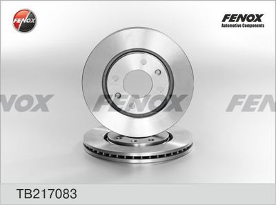 Диск тормозной передний FENOX TB217083