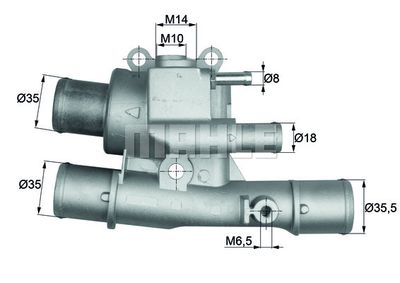 Термостат MAHLE TI12488