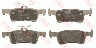 Колодки тормозные дисковые TRW GDB2037