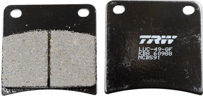 Колодки тормозные дисковые TRW MCB591