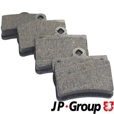 Колодки тормозные задние JP Group 1363700710