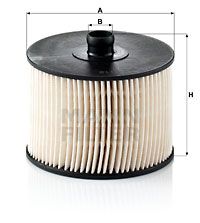 Фильтр топливный MANN-FILTER PU1018X