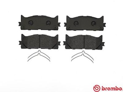Колодки тормозные передние BREMBO P83117