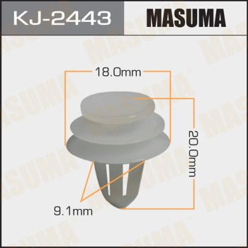 Клипса Masuma KJ2443
