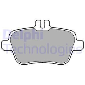 Колодки тормозные дисковые DELPHI LP2289