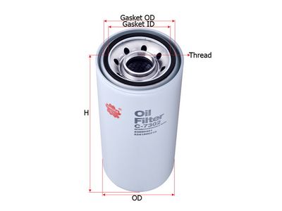 Фильтр масляный SAKURA C7302