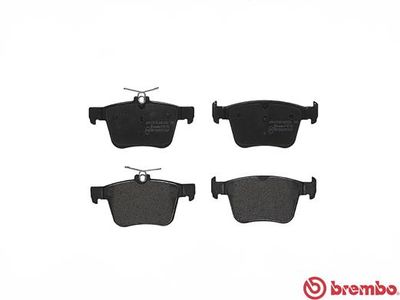Колодки тормозные дисковые задние BREMBO P85124