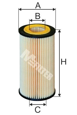 Фильтр масляный M-Filter TE4015