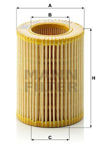 Фильтр масляный MANN-FILTER HU714X