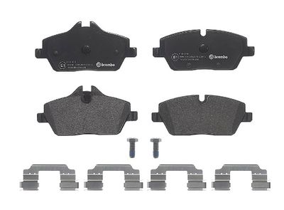 Колодки тормозные дисковые передние BREMBO P06034