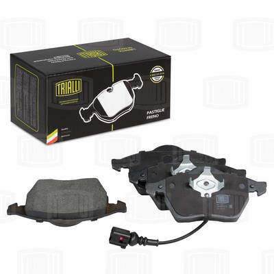 Диски тормозные с колодками передние комплект TRIALLI PF4161