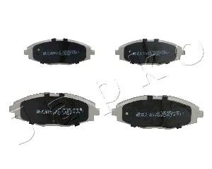 Комплект колодок для дискового тормоза Japko 50W04