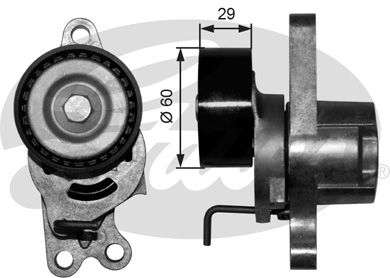 Ролик натяжителя GATES T39055