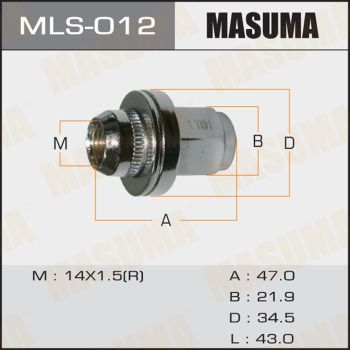 Гайка Masuma MLS012