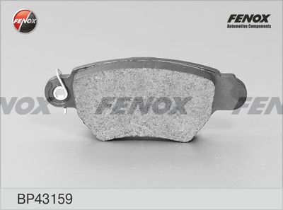 Колодки тормозные задние FENOX BP43159