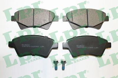 Колодки тормозные передние LPR 05P2059